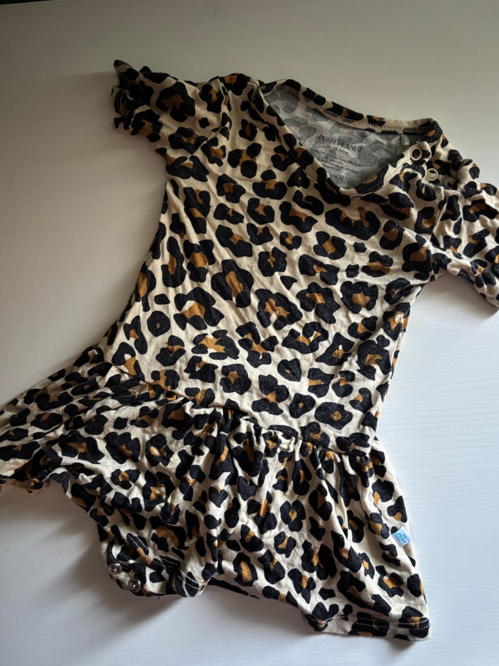 Posh Peanut Leopard Twirl Dress